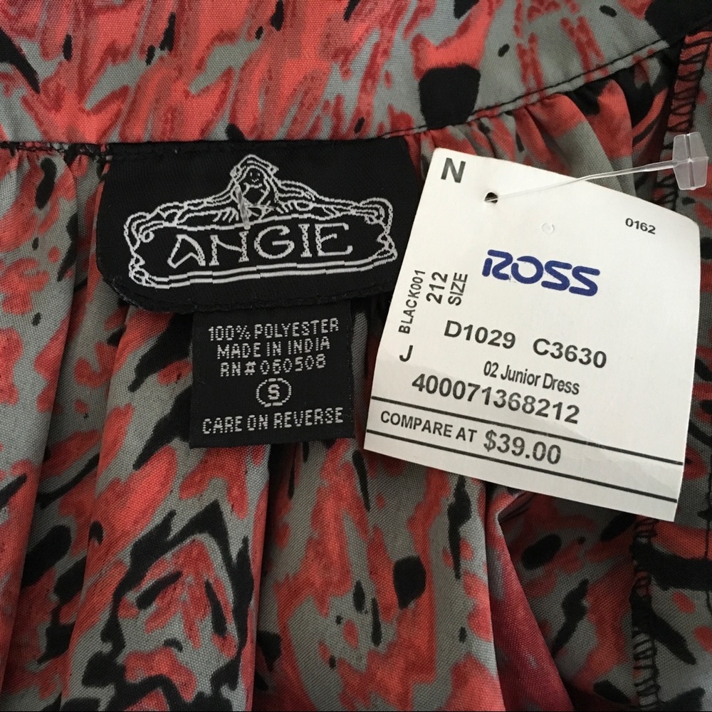 New Angie one shoulder dress sz S soft cinched - Picture 4 of 8